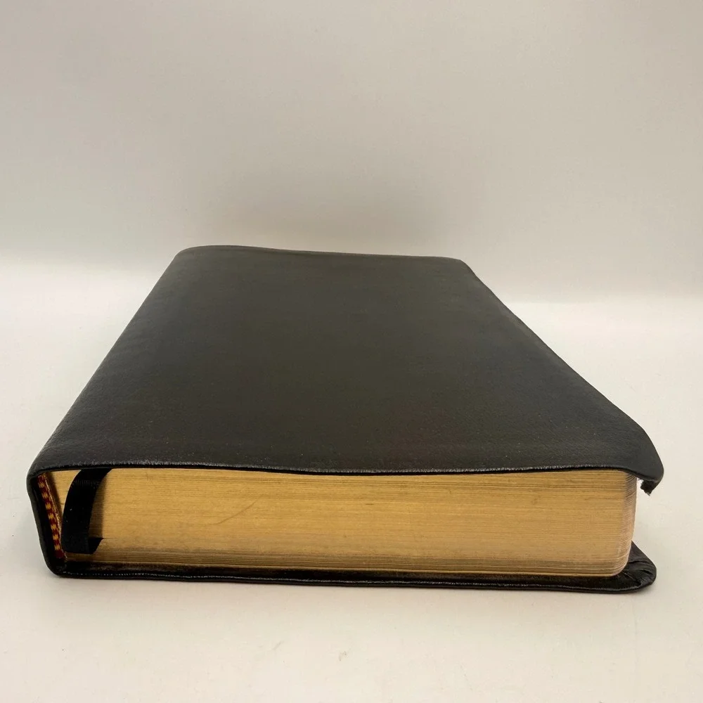 NKJV The Blackaby Study Bible Black Bonded Leather Thumb Indexed Gold Edges 2006